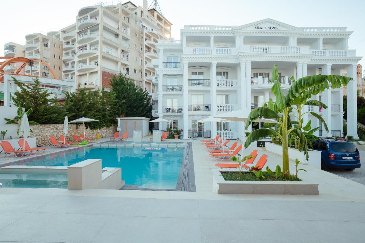 Hotel Vila Kalcuni Sarandë エクステリア 写真